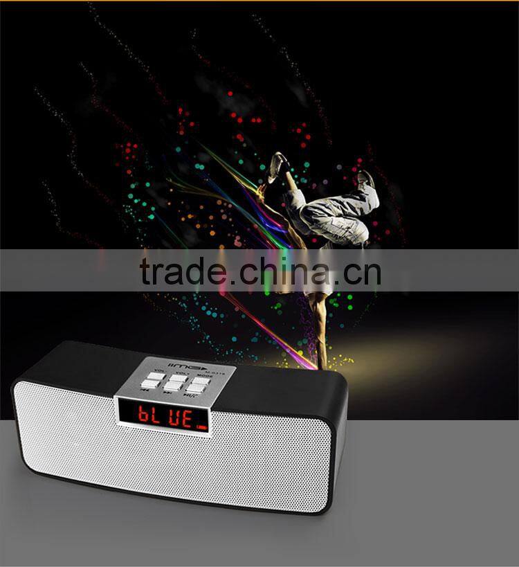 MG M-0319 Portable l wireless stereo bluetooth speaker for PC/smart phone/MP3/MP4 with audio jack port