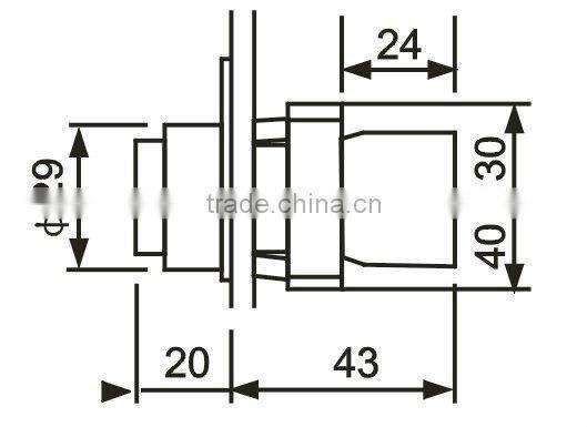 extended electrical push button swtich XB2-BL copper or silver contact