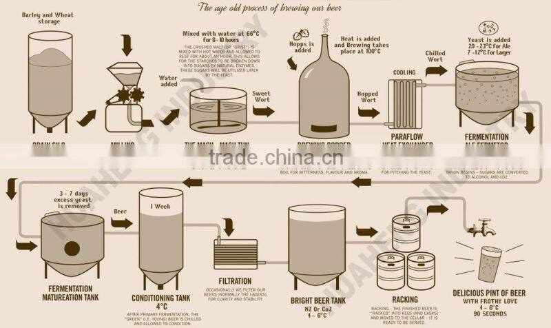 500L Conical Jacketed Fermenter