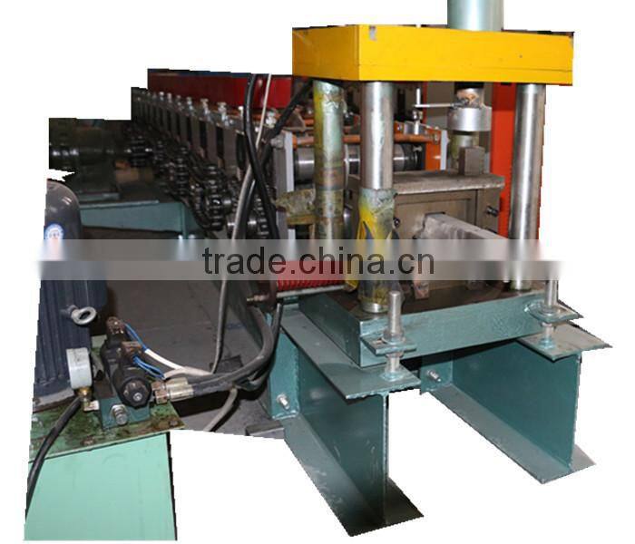 High speed metal hat roll forming machine