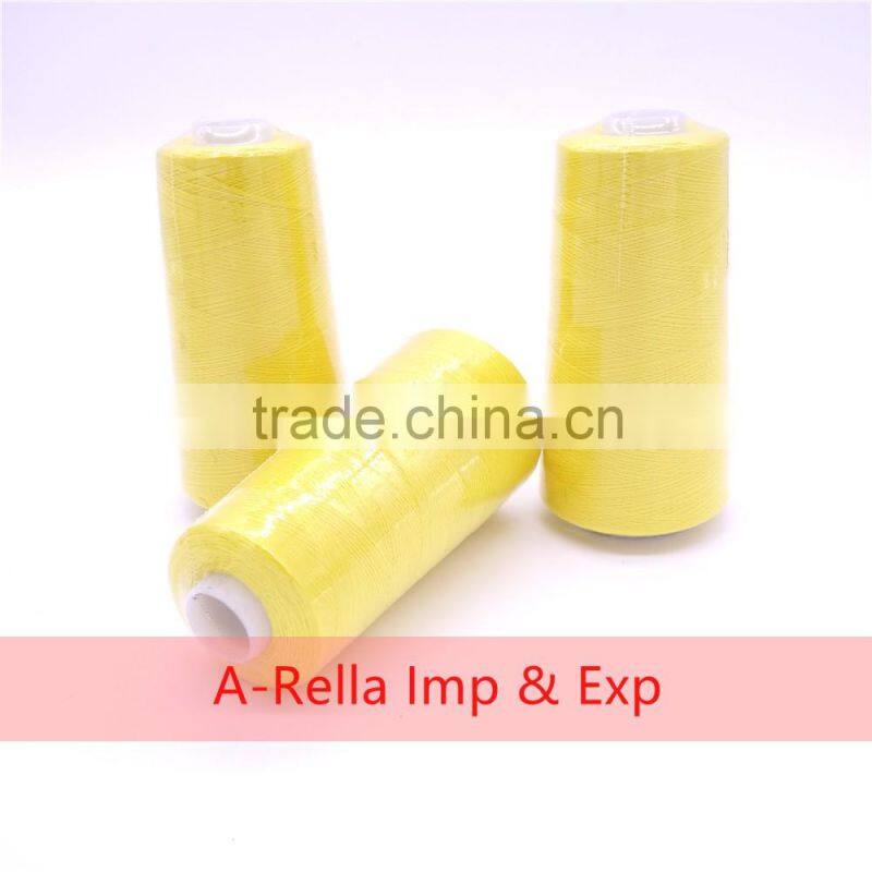 polyester sewing thread 3000y/cone dyed 40s/2