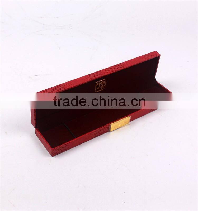 China handmade lid and base black paper jewelry package bracelet box