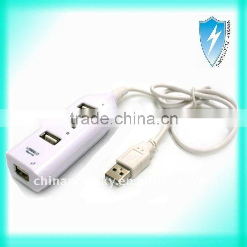 USB 4-Port Hub Splitter Cable Adapter High-Speed(b)