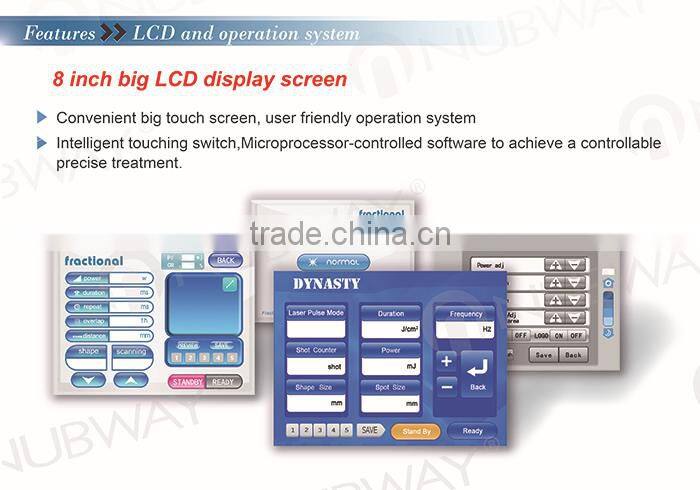 American tube rf drive co2 laser stretch mark removal machine for salon