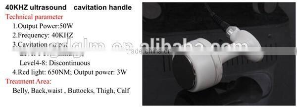 2016 best selling V9 B-020A rf laser cavitation valeshape cooling 5 in 1 beauty machine