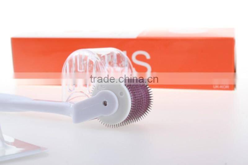 electronic derma roller machine red/yellow/blue/green led light therapy titanium needles