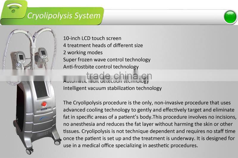 New Product Fat Freezing Machine / Multifunction Cryolipolysis Machine