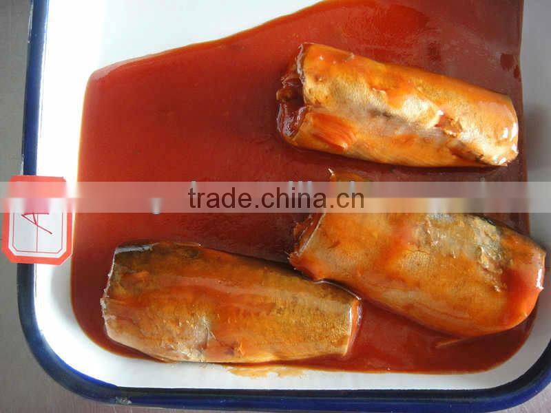 Canned Mackerel Fillet in Vegetable Oil