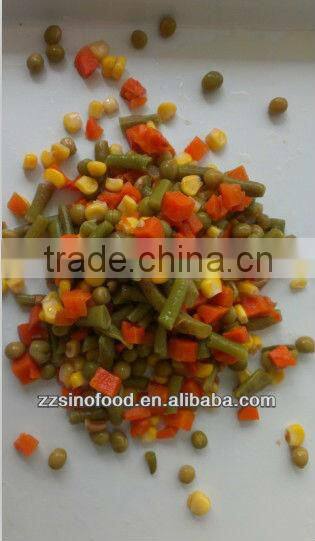Chinese Food Canned Mixed Vegetable in Canned Food Production Line