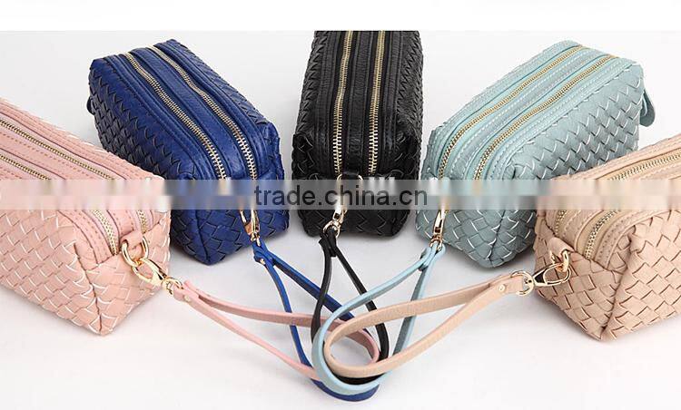 2015 new promotional costom PU wrist bag