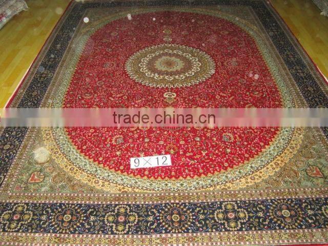 handmade silk carpet