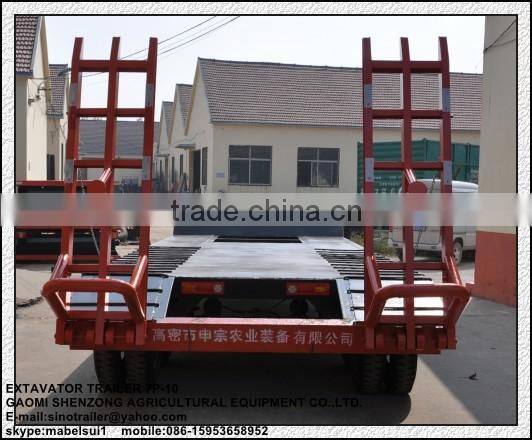 light duty excavator trailer