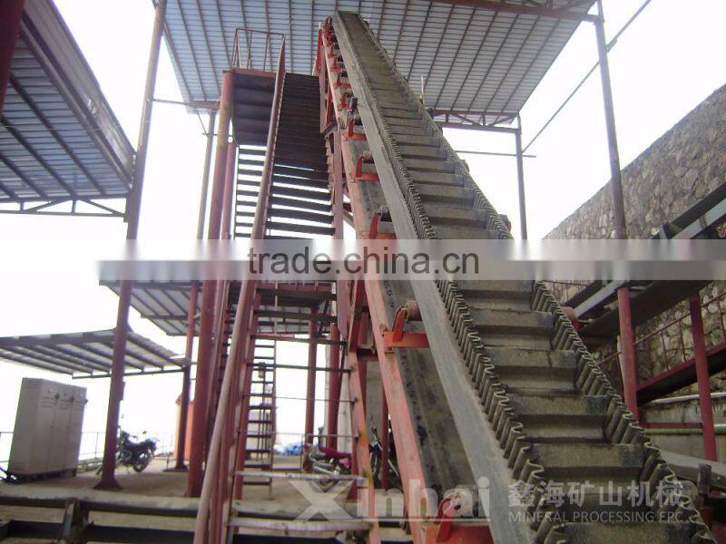 mining ore placer gold belt conveyor sold to all over the world
