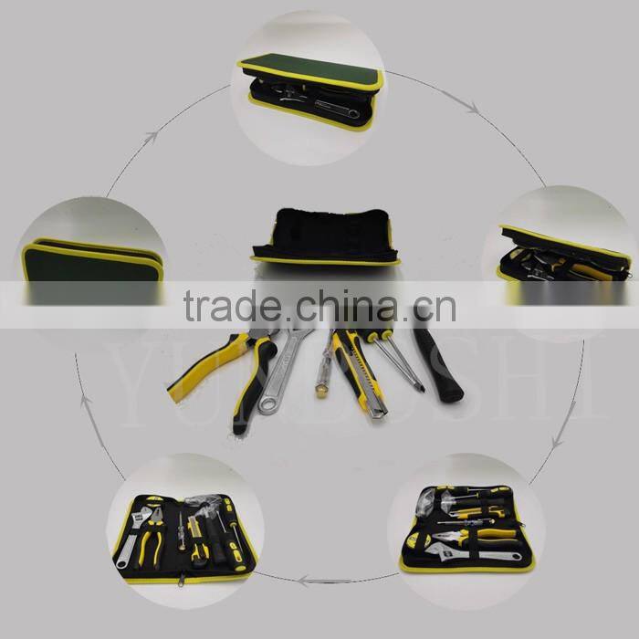 Household Multi-functional 9 pcs Hardware Tool Kit Bag
