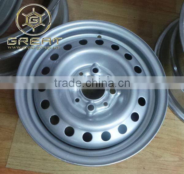 Hot selling automobile rims steel wheel rims 16 inch