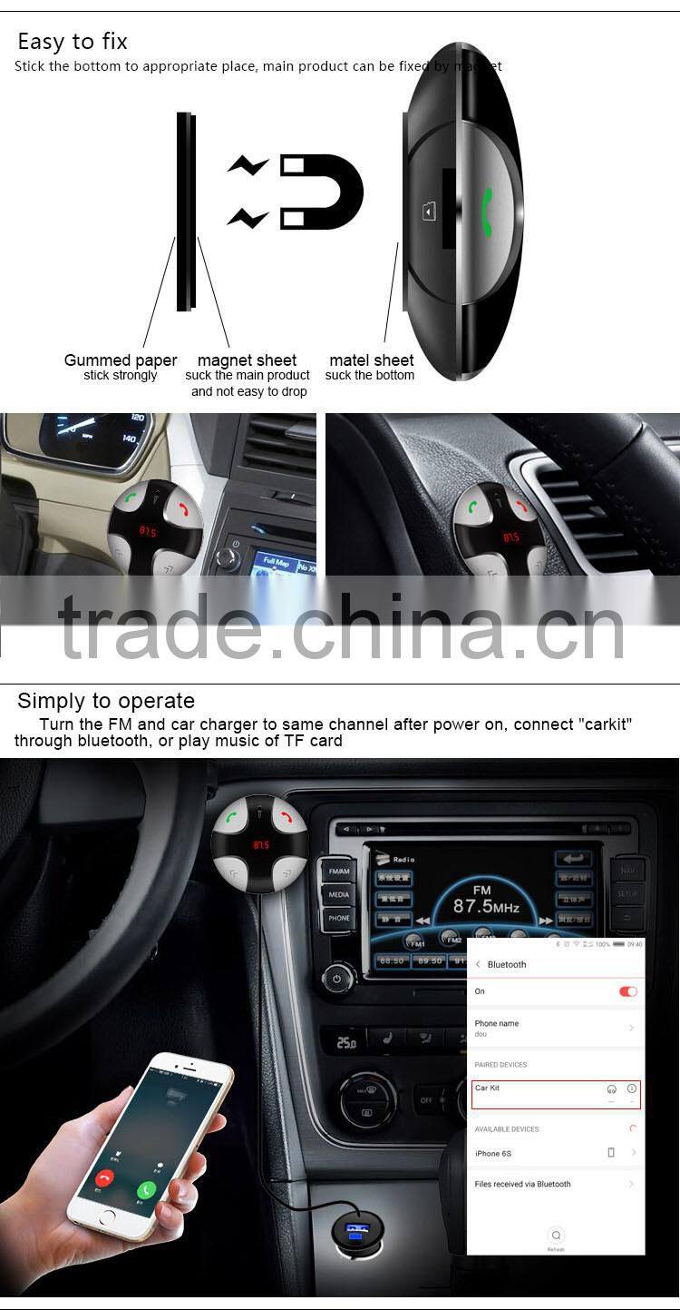Mini bluetooth car mp3 player fm transmitter