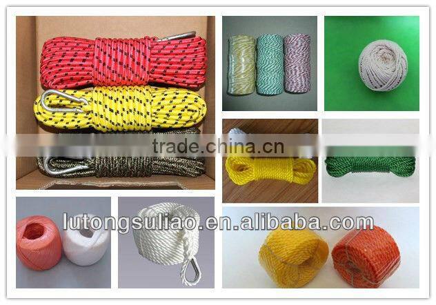high quality 3strands twisted Polyester Rope