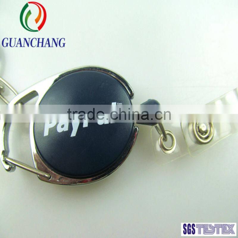 Paypal lanyard with badge yoyo reel no minimum order
