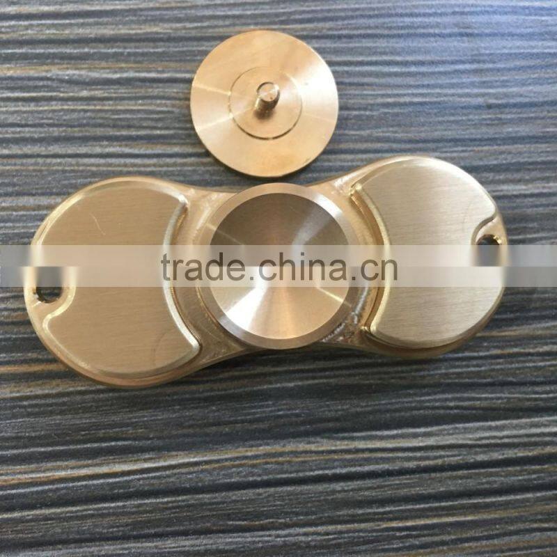 Hand Spinner Premium Copper Metal CNC Made Pure metalworn Fidget Toy EDC Toy Increases Focus for ADHD ADD Autism