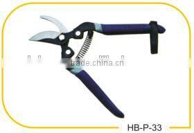 8"Portable garden tools with steel handle for pruning shears