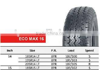 Chinese car tire price cheap price 185R15C light truck tire