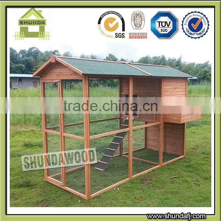 SDC08 Large outdoor cheap chinese waterproof wooden chicken coop