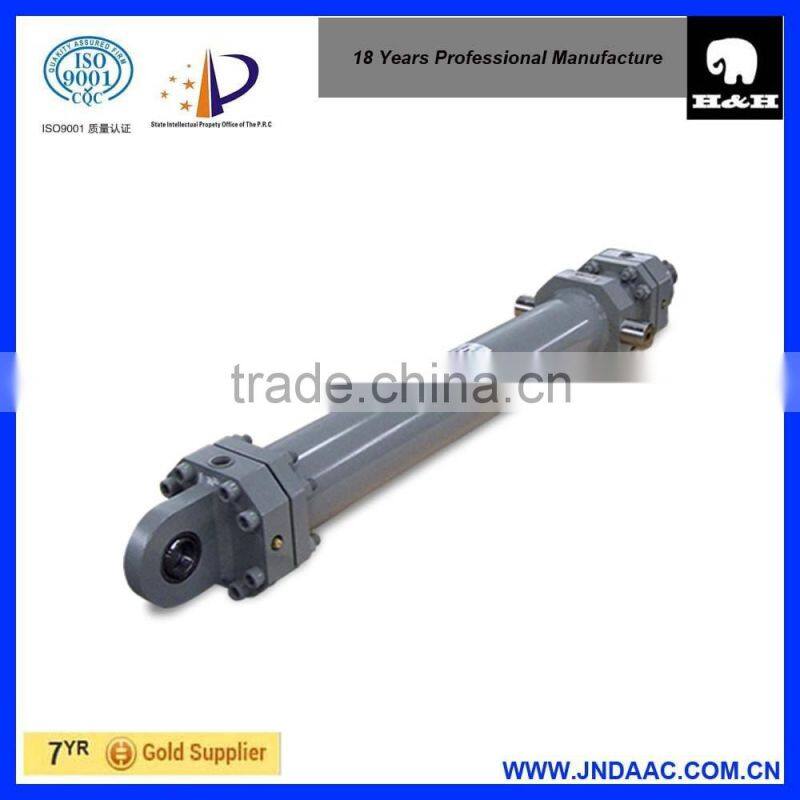 single-acting dump truck hydraulic cylinder