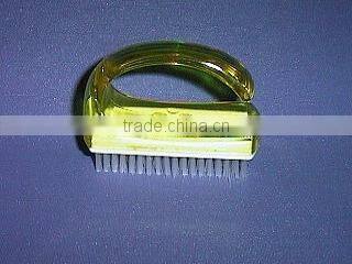 2015 nail care brush transparent nail cleaning brush
