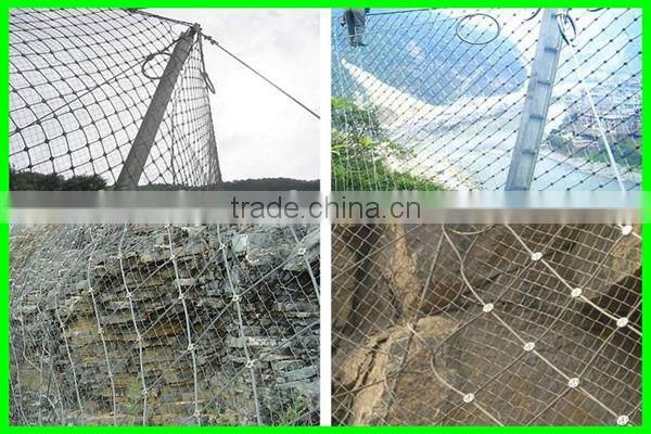 Active& passive slope protective steel wire mesh