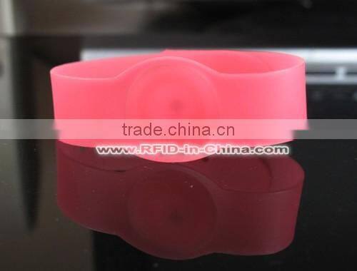 Flexible PVC Rfid Wristbands for Events