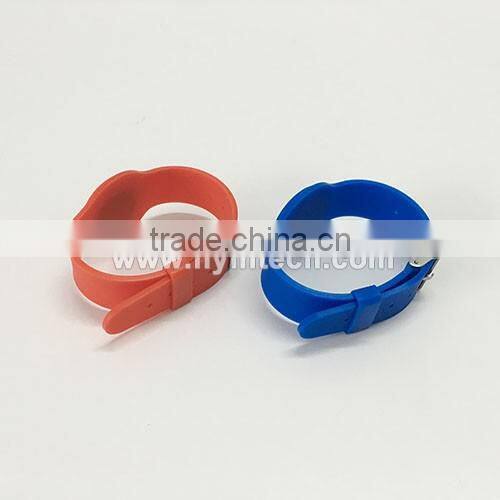 electronic silicone nfc watchband wristband tag