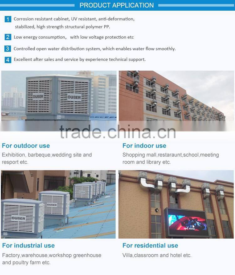 industrial swamp cooler/air conditioner without compressor