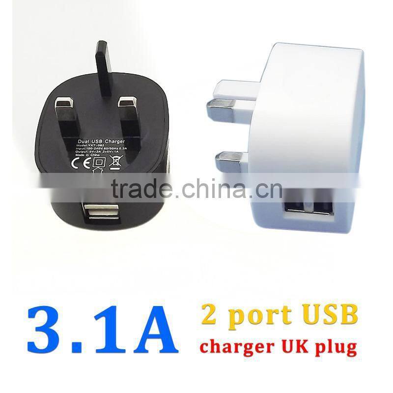 usb wall charger usb travel charger portable usb charger/universal travel adapter with usb charger 5V1A For SONY Apple Ipod Touc