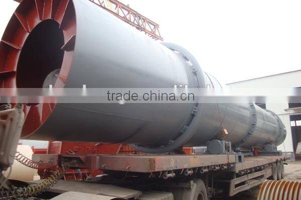 Huahong popular 40x400 inches rotary dryer /mining ore drying machine to South Africa