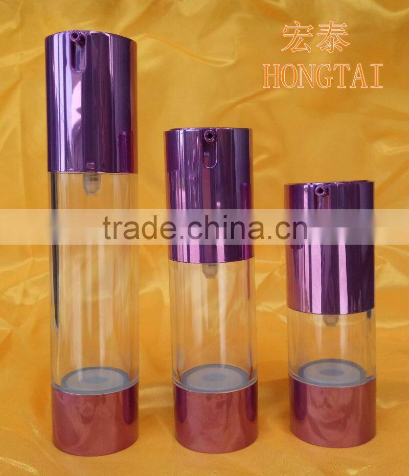 PP plastic cream airless bottle water mist pump spray airless