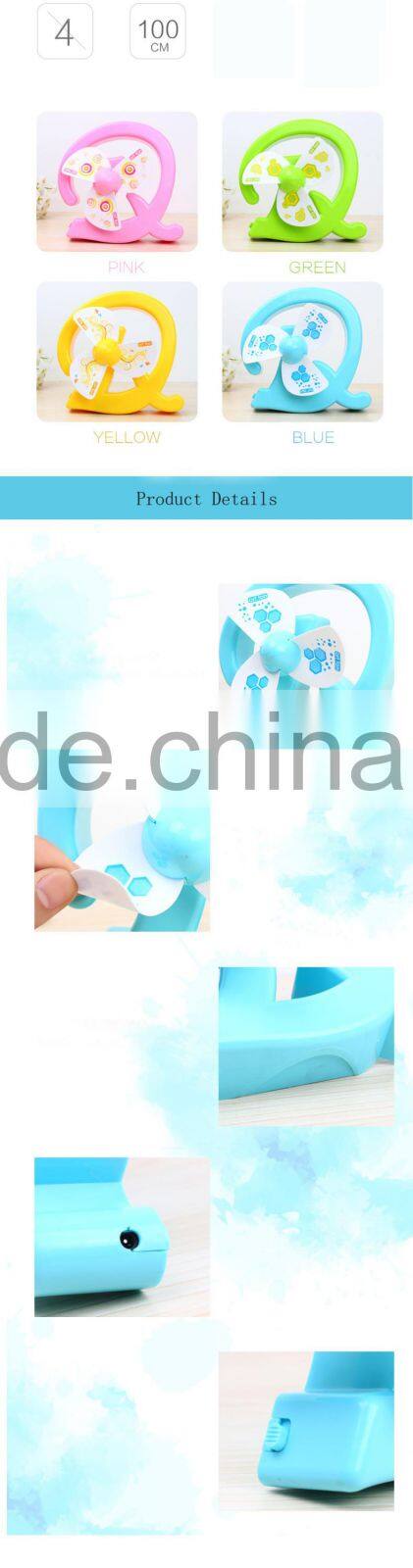 Portable USB chargeable Baby Mini Stroller Fan Cute Crib Cooling Fans No#8803