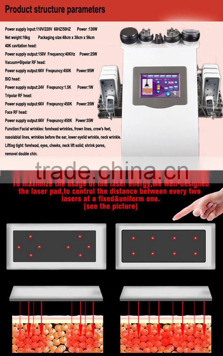Factory price weight loss cavitation machinefat & weight loss body massage vibrator machine