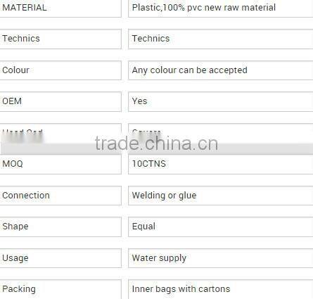 2015 MZL new product PVC ball valve, PVC pipe fittings with good quality popular in British