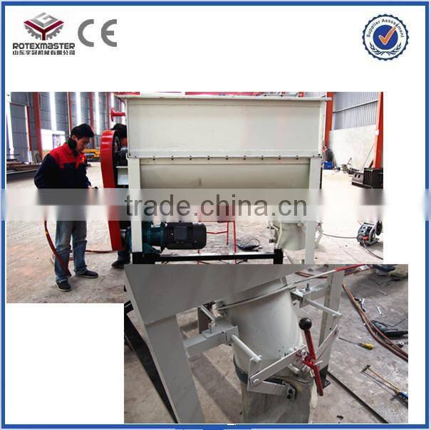 industrial horizontal animal ribbon blender dry poultry cattle feed mixer, powder mixer, blender mixer