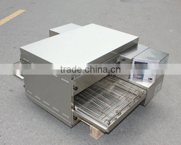 Stainless steel tunnel type gas pizza oven with good price