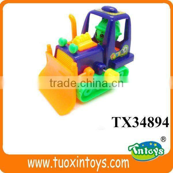 Wind up toy machineshop truck