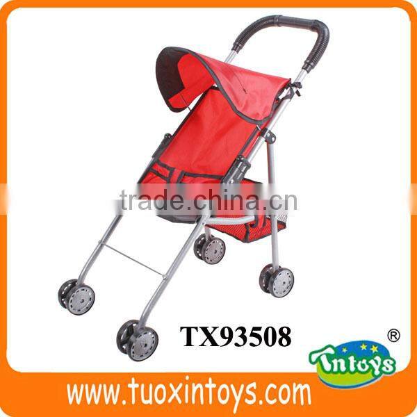 iron pet dog stroller, double wheels pet stroller