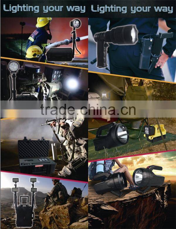 Rechargeable led flashlight outdoor marine lighting