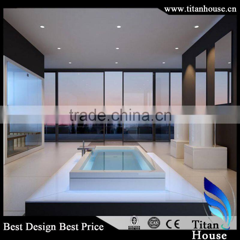 Luxury and Comfortable Light Steel Structure Prefab Resort in Modern Design
