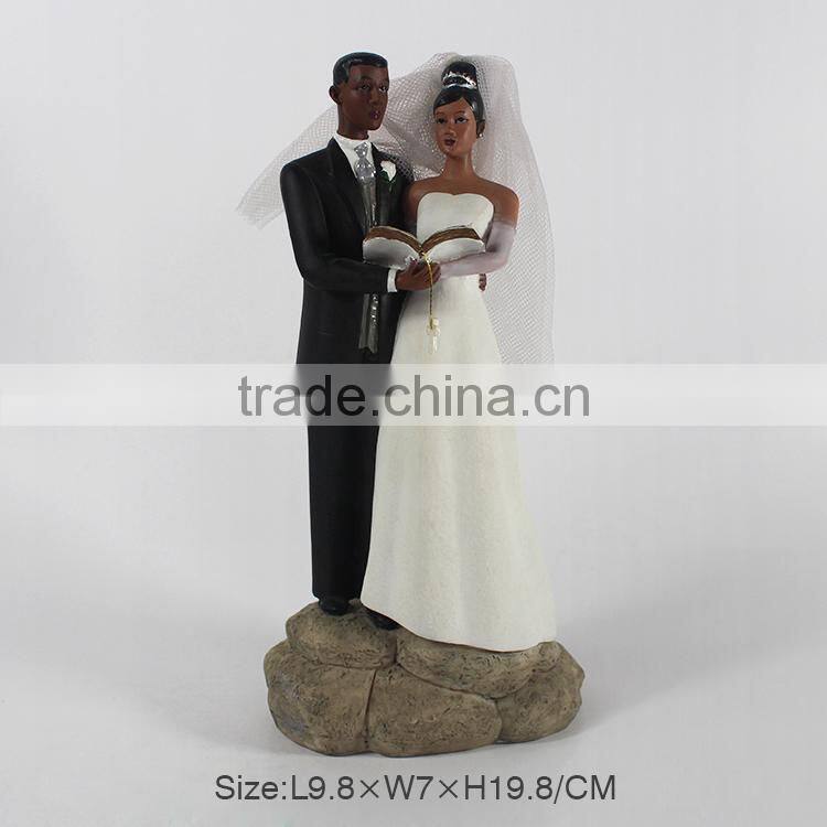 2015 New artificial resin wedding gifts