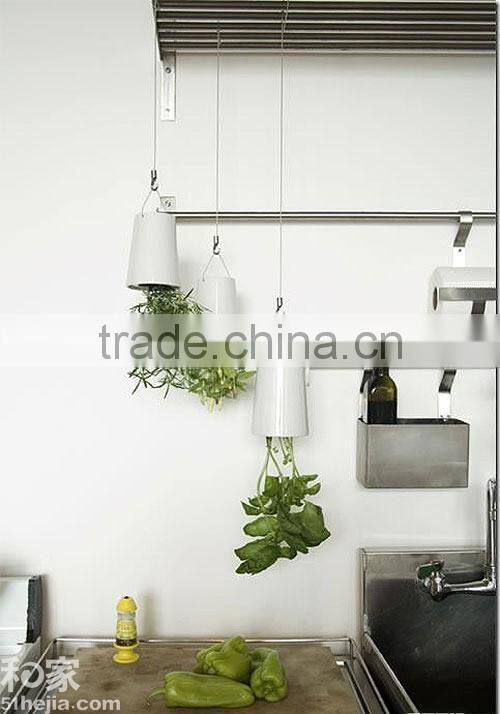 CT-457 Originality Fashion Sky Planter Hanging Plastic for Plants 9.5x9.5x13cm