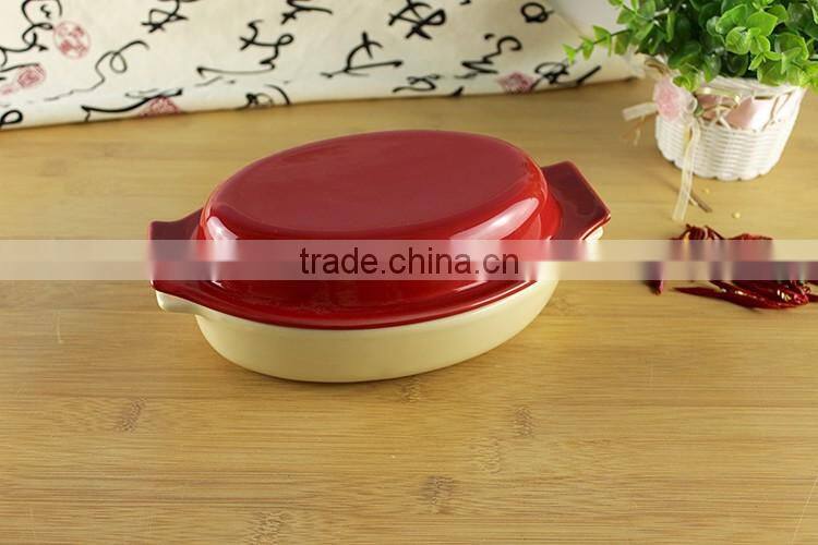 Hospitality hotel supply china manufacture ceramic bakeware set
