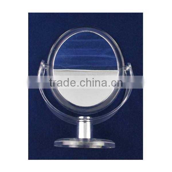 Hair double sides salon mirror 1X and 2X glass