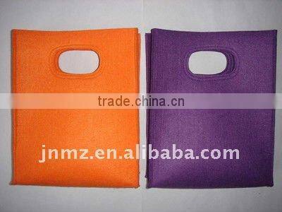 wool felt bag,small felt bag