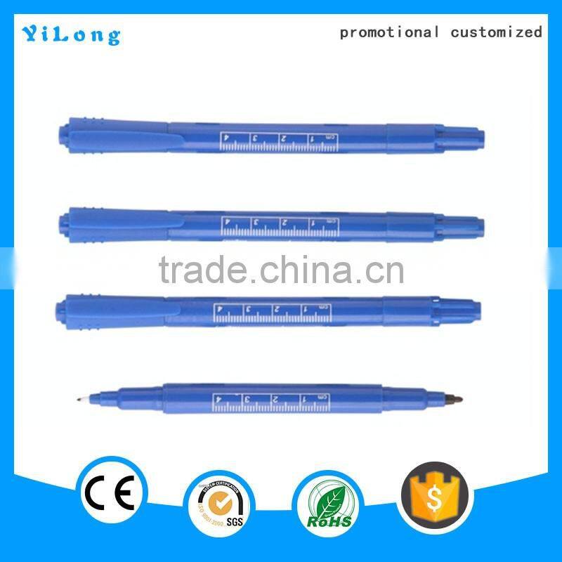 High quality metal tip skin marker, Surgical Skin Marker, with standard ruler packed in sterile bag, safe skin